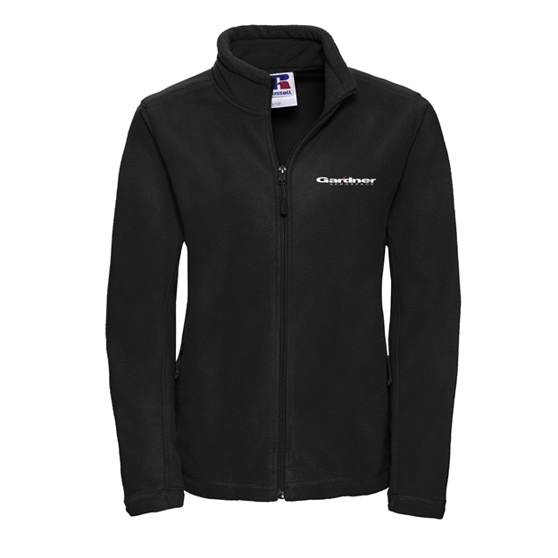 Picture of 8700F LADIES FULL ZIP OUTDOOR FLEECE IN BLACK
