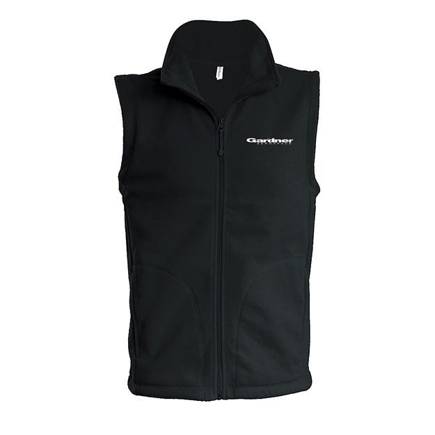 Picture of KB913 LUCA BLACK FLEECE GILET