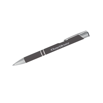 Picture of Crosby Soft Touch Ballpen in Grey
