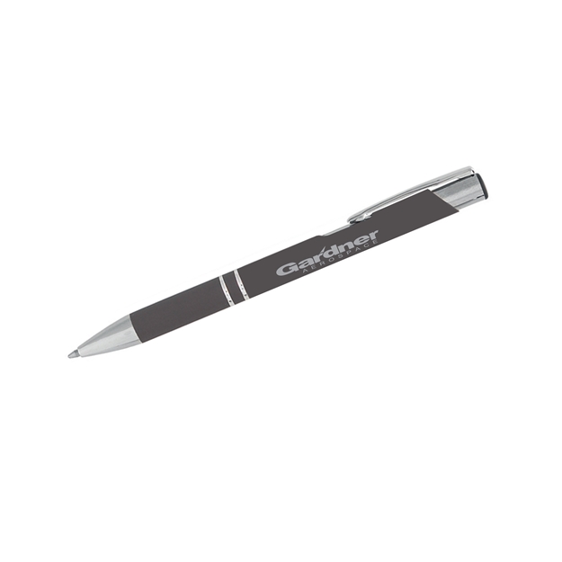 Picture of Crosby Soft Touch Ballpen in Grey